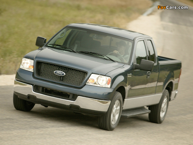 Ford F-150 SuperCab 2004–08 wallpapers (640 x 480)