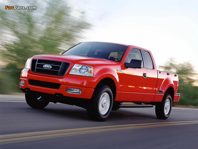 Ford F-150 SuperCab 2004–08 wallpapers (640 x 480)