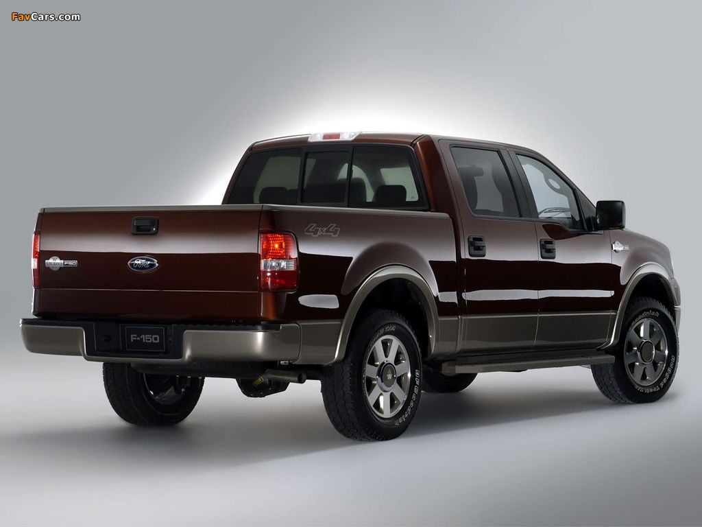 Ford F-150 King Ranch SuperCrew 2005 images (1024 x 768)