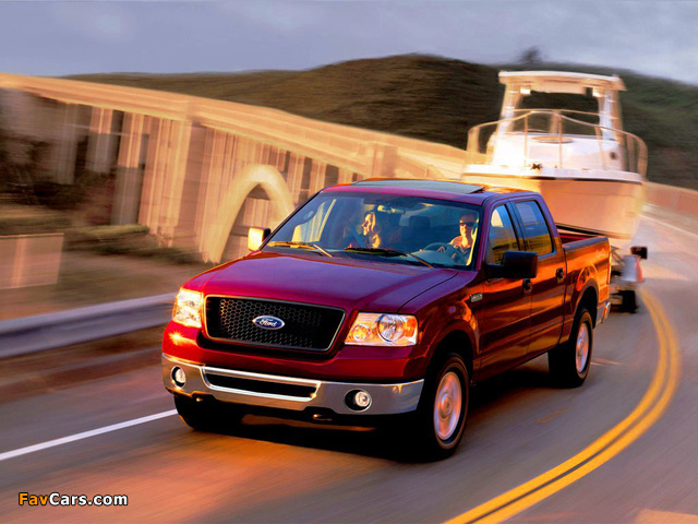 Ford F-150 SuperCrew 2006–08 pictures (640 x 480)