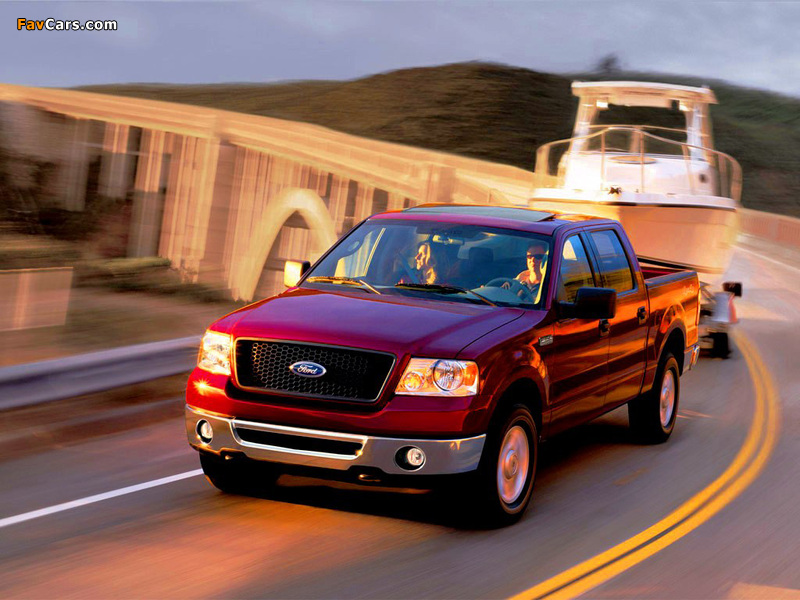 Ford F-150 SuperCrew 2006–08 pictures (800 x 600)