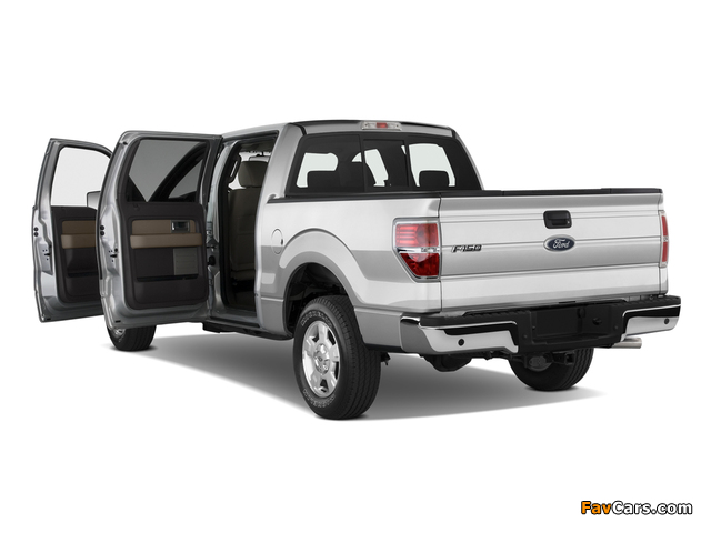 Ford F-150 XLT SuperCrew 2008–11 images (640 x 480)