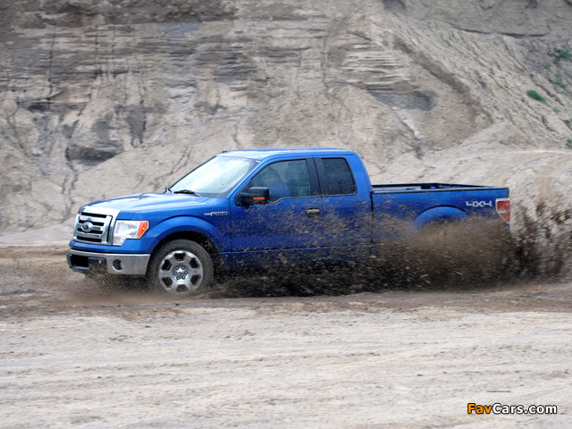 Ford F-150 XLT 2008–11 pictures (640 x 480)