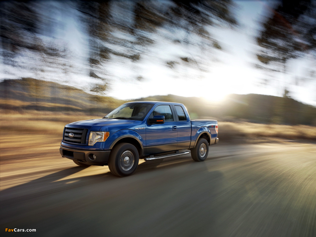 Ford F-150 FX4 2008–11 wallpapers (1024 x 768)