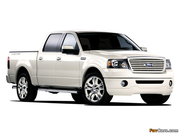 Ford F-150 Lariat Limited 2008 wallpapers (640 x 480)