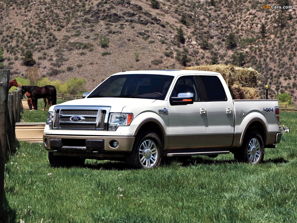 Ford F-150 King Ranch SuperCrew 2009–10 images (1024 x 768)