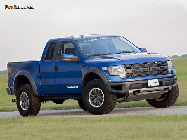 Hennessey VelociRaptor 600 Twin Turbo 6.2L 2010 photos (640 x 480)