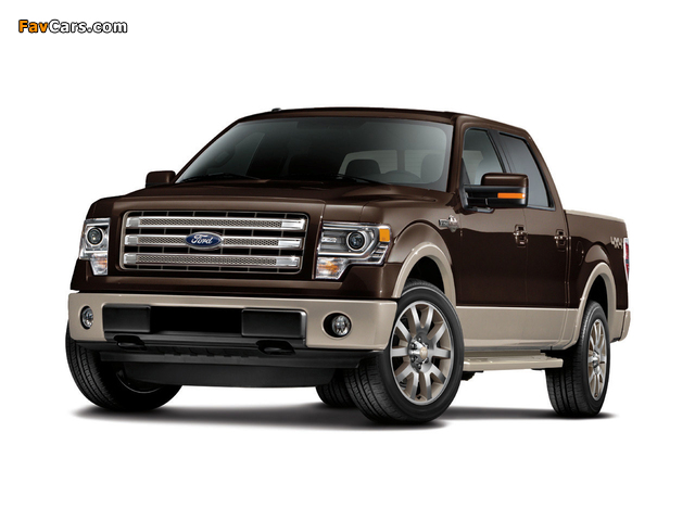 Ford F-150 King Ranch SuperCrew 2012 images (640 x 480)