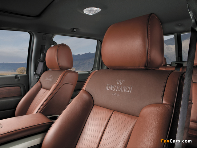 Ford F-150 King Ranch SuperCrew 2012 photos (640 x 480)