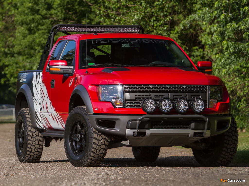 Roush F-150 SVT Raptor by Greg Biffle 2012–13 photos (1024 x 768)