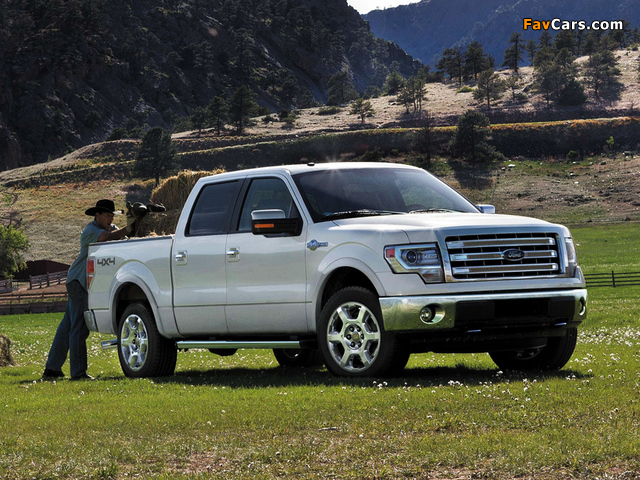 Ford F-150 King Ranch SuperCrew 2012 wallpapers (640 x 480)