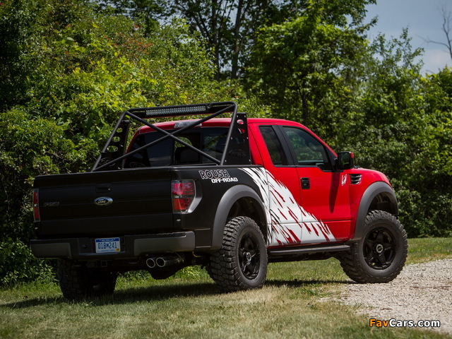 Roush F-150 SVT Raptor by Greg Biffle 2012–13 wallpapers (640 x 480)