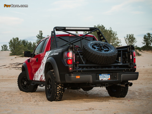 Roush F-150 SVT Raptor by Greg Biffle 2012–13 wallpapers (640 x 480)