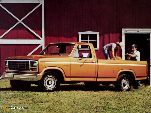 Images of Ford F-150 Ranger 1980–86 (640 x 480)