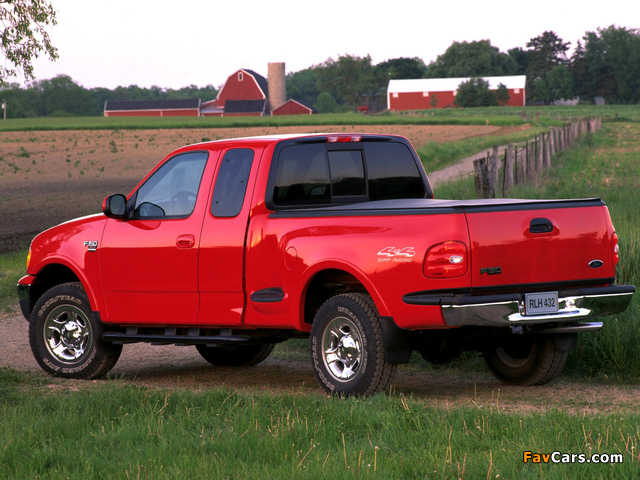 Images of Ford F-150 SuperCab Flareside 1999–2003 (640 x 480)
