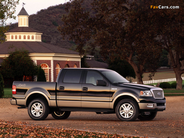 Images of Ford F-150 Lariat SuperCrew 2004–05 (640 x 480)