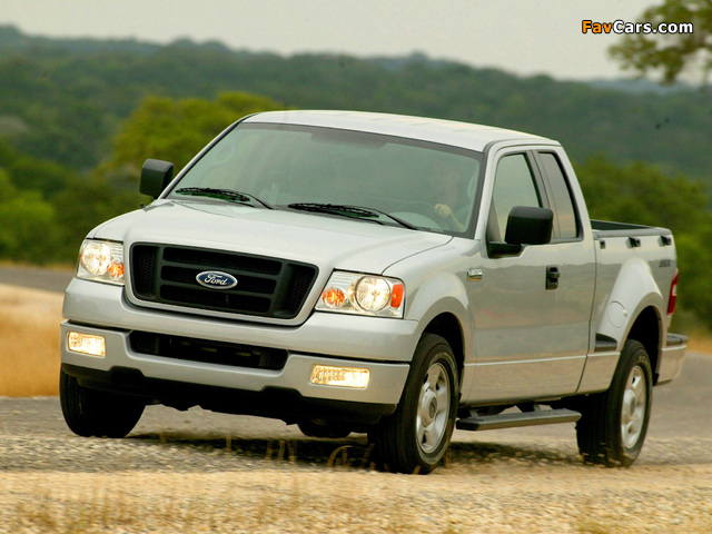Images of Ford F-150 STX 2004–05 (640 x 480)