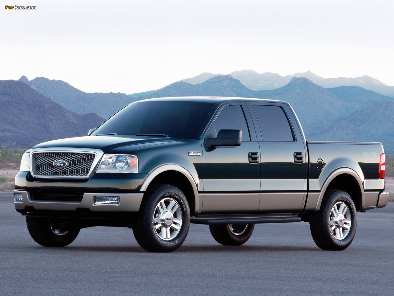 Images of Ford F-150 Lariat SuperCrew 2004–05 (1280 x 960)