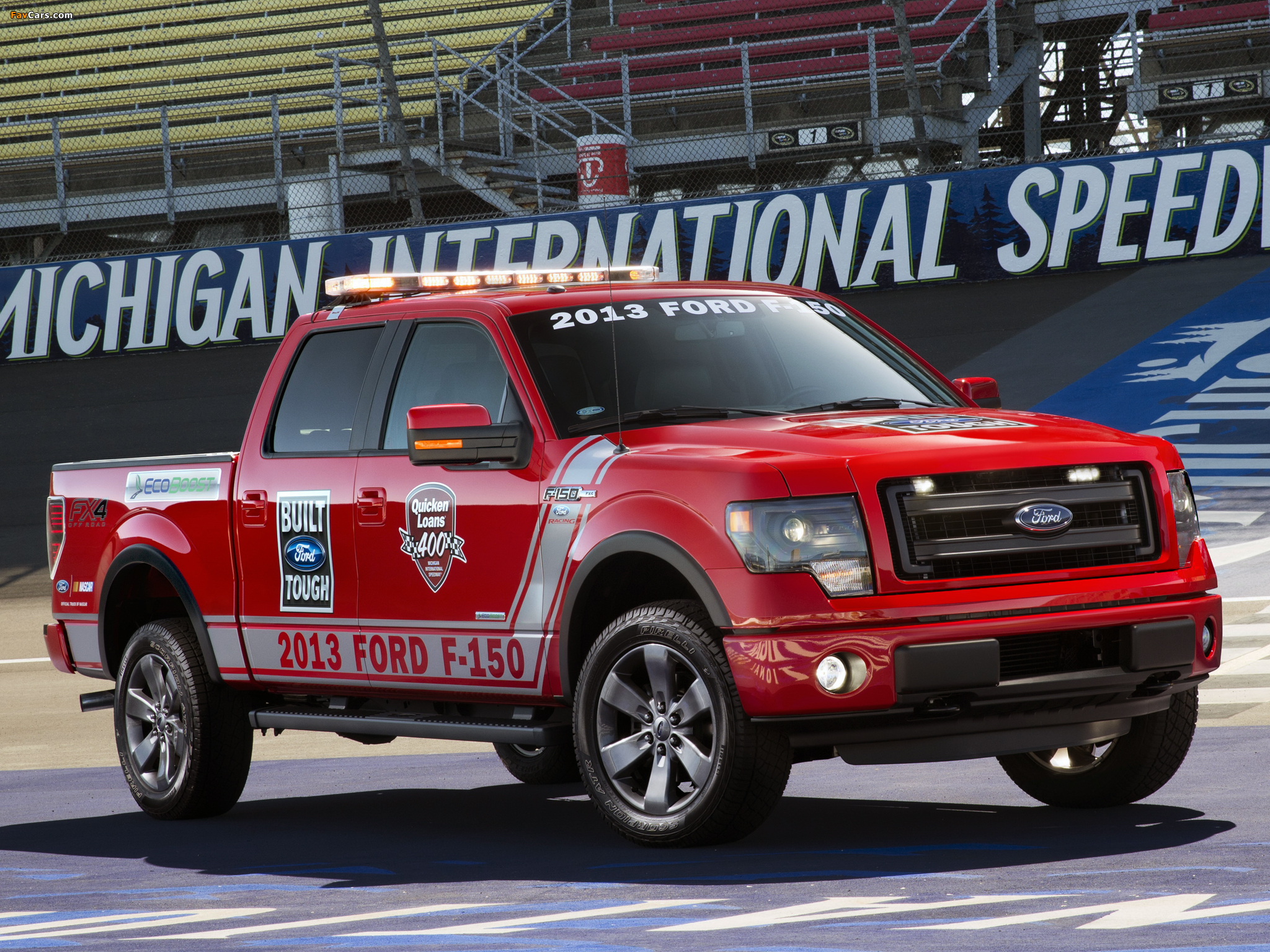 Images of Ford F-150 FX4 EcoBoost NASCAR Pace Truck 2013 (2048 x 1536)