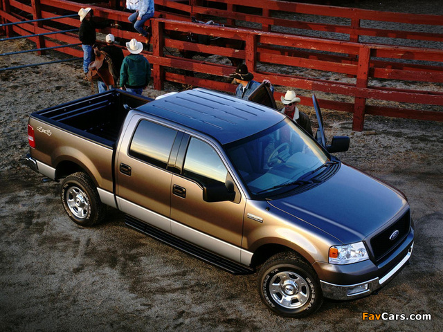 Photos of Ford F-150 SuperCrew 2004–05 (640 x 480)