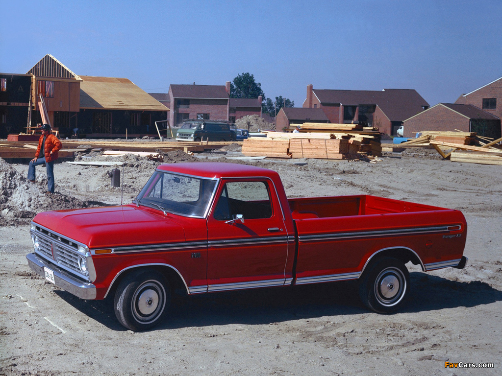 Pictures of Ford F-150 Ranger 1973–75 (1024 x 768)