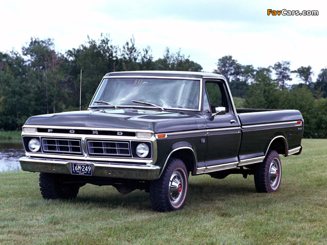 Pictures of Ford F-150 Ranger 1976–77 (640 x 480)