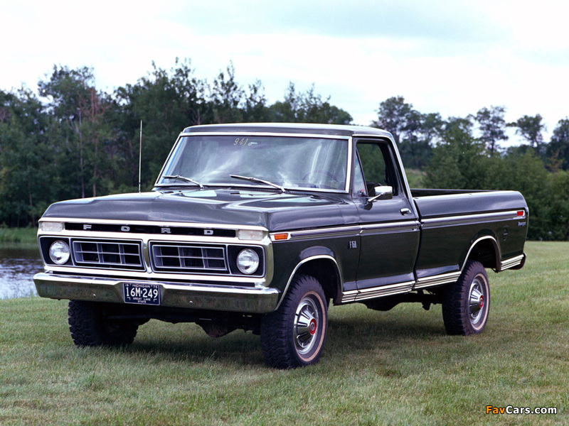 Pictures of Ford F-150 Ranger 1976–77 (800 x 600)