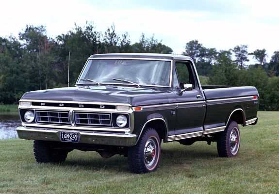 Pictures of Ford F-150 Ranger 1976–77