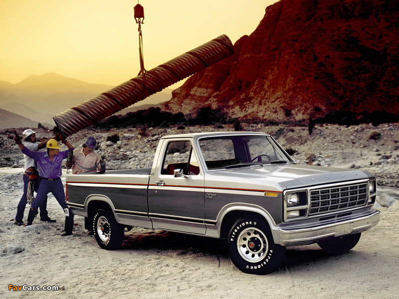 Pictures of Ford F-150 Ranger 1980–86 (800 x 600)
