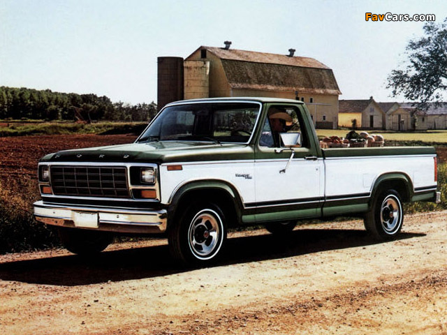 Pictures of Ford F-150 Ranger 1980–86 (640 x 480)