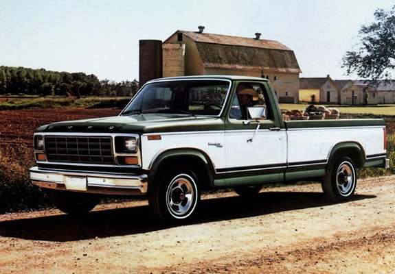 Pictures of Ford F-150 Ranger 1980–86