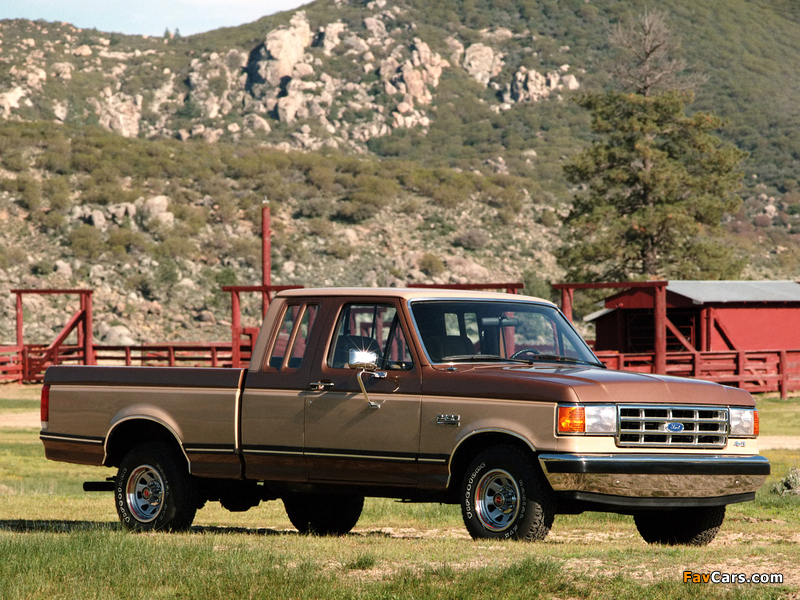 Pictures of Ford F-150 SuperCab 1987–91 (800 x 600)