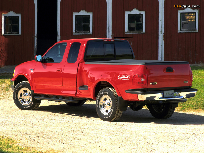 Pictures of Ford F-150 SuperCab Flareside 1999–2003 (800 x 600)