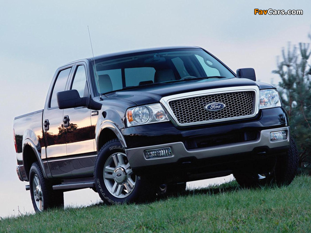 Pictures of Ford F-150 Lariat SuperCrew 2004–05 (640 x 480)