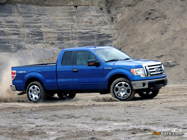 Pictures of Ford F-150 XLT 2008–11 (640 x 480)
