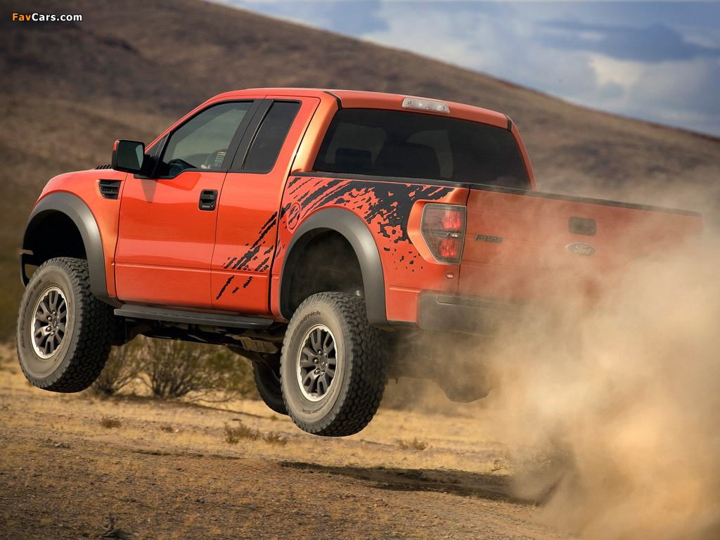 Pictures of Ford F-150 SVT Raptor SuperCab 2009–12 (1024 x 768)