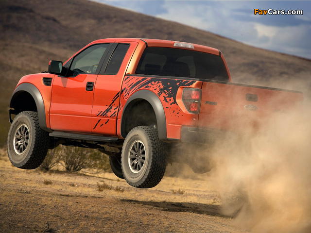 Pictures of Ford F-150 SVT Raptor SuperCab 2009–12 (640 x 480)