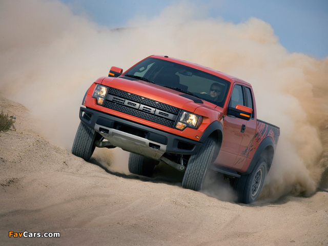 Pictures of Ford F-150 SVT Raptor SuperCab 2009–12 (640 x 480)