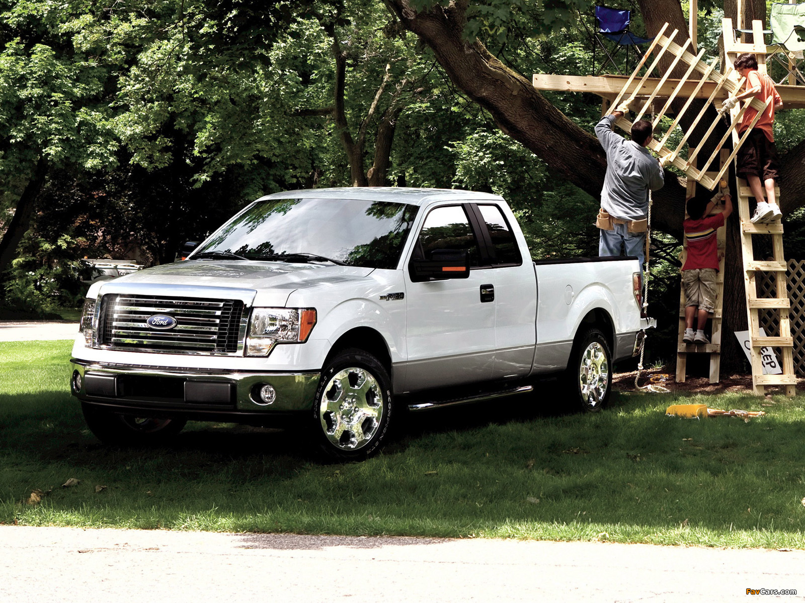 Pictures of Ford F-150 XLT 2011–12 (1600 x 1200)