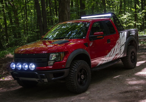 Pictures of Roush F-150 SVT Raptor by Greg Biffle 2012–13