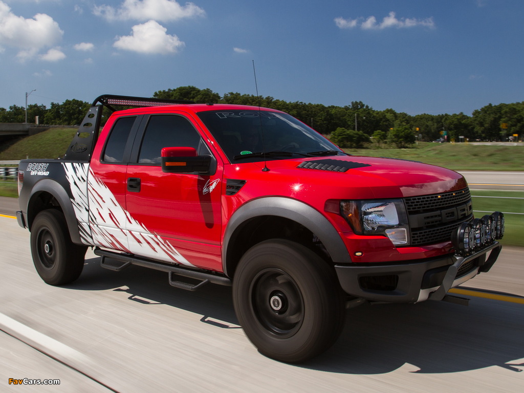 Pictures of Roush F-150 SVT Raptor by Greg Biffle 2012–13 (1024 x 768)