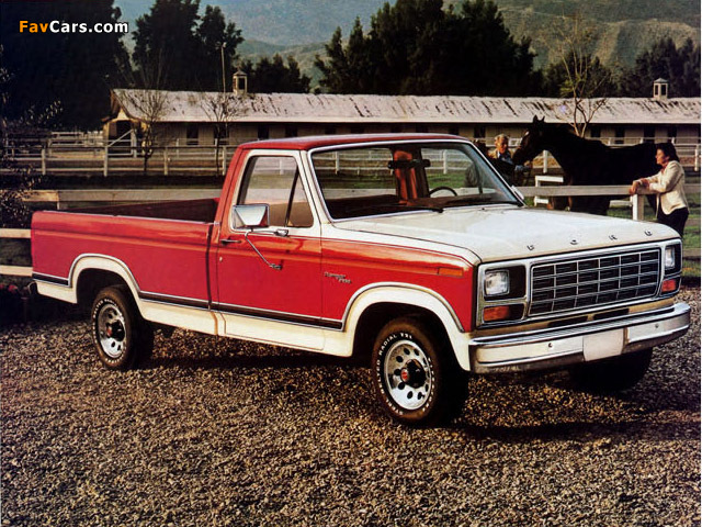 Ford F-150 Ranger 1980–86 wallpapers (640 x 480)
