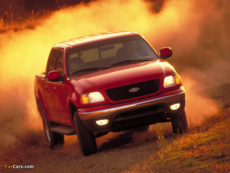 Ford F-150 SuperCrew 1997–2003 wallpapers (800 x 600)