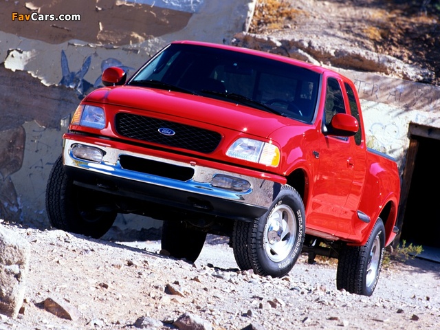 Ford F-150 SuperCab 1997–2003 wallpapers (640 x 480)