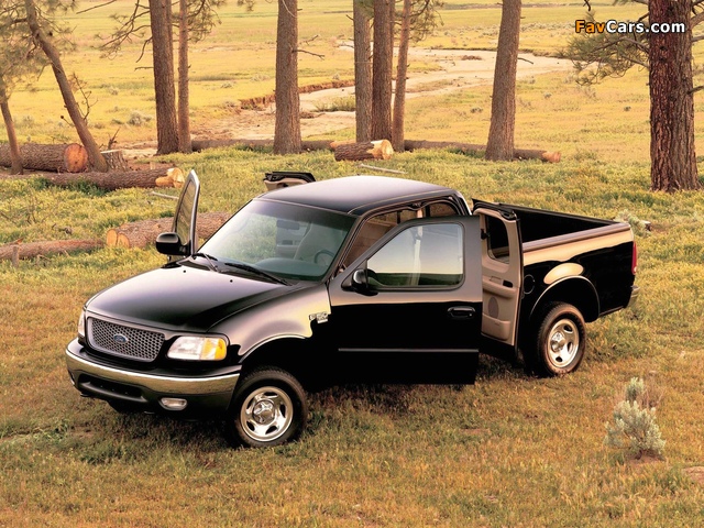 Ford F-150 SuperCab 1997–2003 wallpapers (640 x 480)