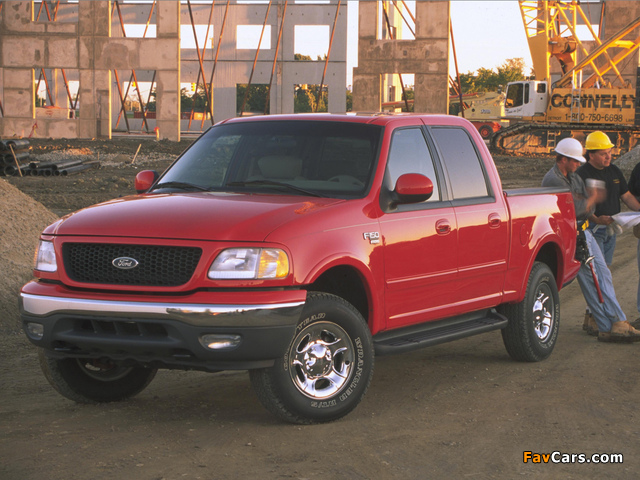 Ford F-150 SuperCrew 1997–2003 wallpapers (640 x 480)