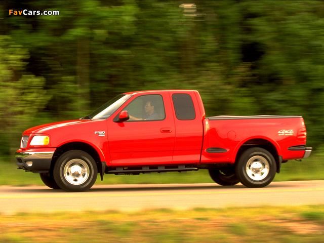 Ford F-150 SuperCab Flareside 1999–2003 wallpapers (640 x 480)