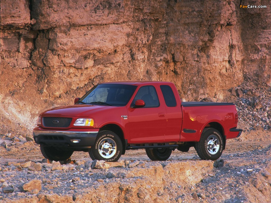 Ford F-150 SuperCab Flareside 1999–2003 wallpapers (1024 x 768)
