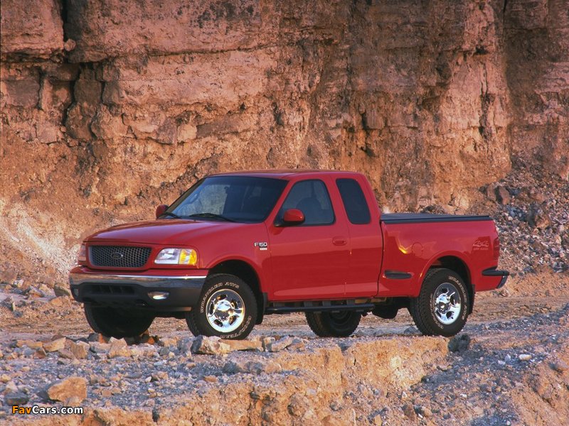 Ford F-150 SuperCab Flareside 1999–2003 wallpapers (800 x 600)