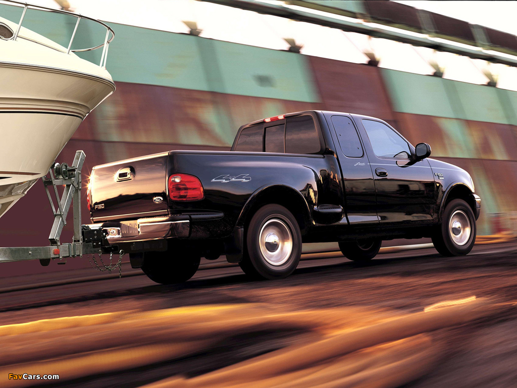 Ford F-150 SuperCab Flareside 1999–2003 wallpapers (1024 x 768)